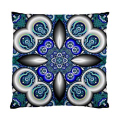 Fractal Cathedral Pattern Mosaic Standard Cushion Case (one Side) by BangZart