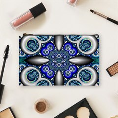 Fractal Cathedral Pattern Mosaic Cosmetic Bag (medium)  by BangZart