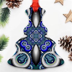 Fractal Cathedral Pattern Mosaic Ornament (christmas Tree)  by BangZart