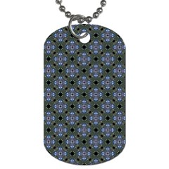 Space Wallpaper Pattern Spaceship Dog Tag (two Sides) by BangZart