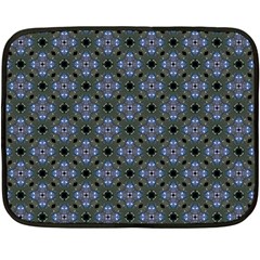 Space Wallpaper Pattern Spaceship Fleece Blanket (mini) by BangZart