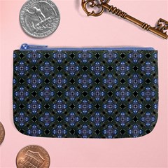 Space Wallpaper Pattern Spaceship Large Coin Purse