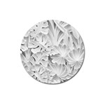 Pattern Motif Decor Magnet 3  (Round) Front