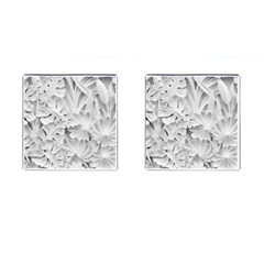 Pattern Motif Decor Cufflinks (square) by BangZart