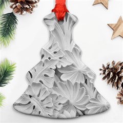 Pattern Motif Decor Ornament (christmas Tree)  by BangZart