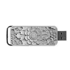 Pattern Motif Decor Portable Usb Flash (one Side) by BangZart