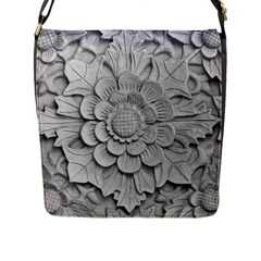 Pattern Motif Decor Flap Messenger Bag (l)  by BangZart