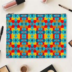 Pop Art Abstract Design Pattern Cosmetic Bag (xl) by BangZart