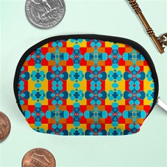 Pop Art Abstract Design Pattern Accessory Pouches (medium)  by BangZart