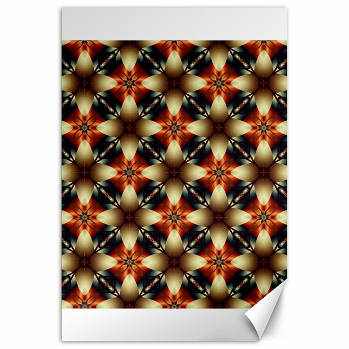 Kaleidoscope Image Background Canvas 20  x 30  