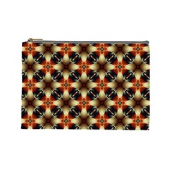 Kaleidoscope Image Background Cosmetic Bag (large)  by BangZart