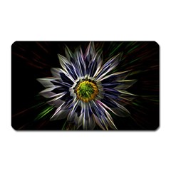 Flower Structure Photo Montage Magnet (rectangular) by BangZart