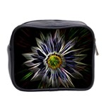 Flower Structure Photo Montage Mini Toiletries Bag 2-Side Back