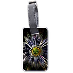 Flower Structure Photo Montage Luggage Tags (one Side)  by BangZart