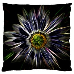 Flower Structure Photo Montage Large Cushion Case (one Side) by BangZart