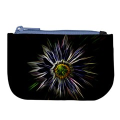 Flower Structure Photo Montage Large Coin Purse