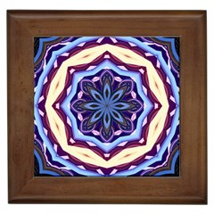 Mandala Art Design Pattern Framed Tiles by BangZart