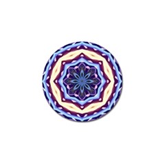 Mandala Art Design Pattern Golf Ball Marker (4 Pack) by BangZart