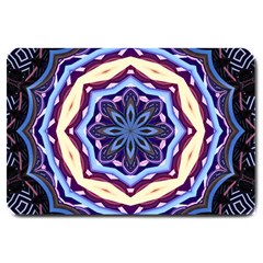 Mandala Art Design Pattern Large Doormat  by BangZart