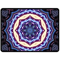 Mandala Art Design Pattern Fleece Blanket (large)  by BangZart