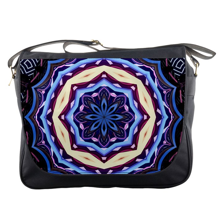 Mandala Art Design Pattern Messenger Bags