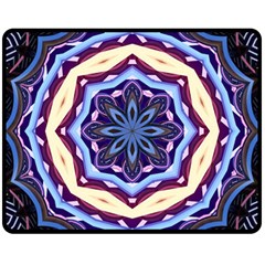 Mandala Art Design Pattern Double Sided Fleece Blanket (medium)  by BangZart