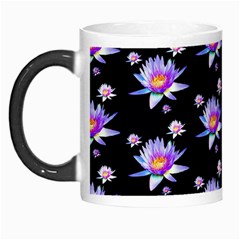 Flowers Pattern Background Lilac Morph Mugs by BangZart