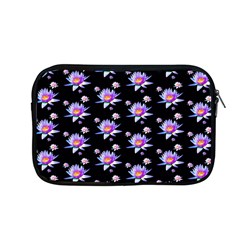 Flowers Pattern Background Lilac Apple Macbook Pro 13  Zipper Case by BangZart