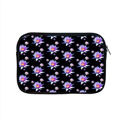 Flowers Pattern Background Lilac Apple Macbook Pro 15  Zipper Case by BangZart