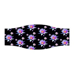 Flowers Pattern Background Lilac Stretchable Headband by BangZart