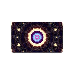 Mandala Art Design Pattern Magnet (name Card) by BangZart