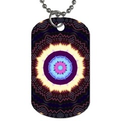 Mandala Art Design Pattern Dog Tag (two Sides) by BangZart