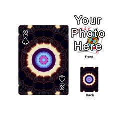 Mandala Art Design Pattern Playing Cards 54 (mini)  by BangZart