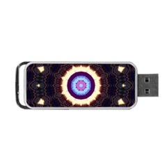 Mandala Art Design Pattern Portable Usb Flash (one Side) by BangZart