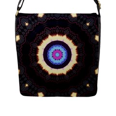 Mandala Art Design Pattern Flap Messenger Bag (l)  by BangZart