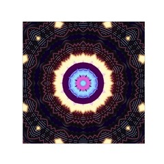 Mandala Art Design Pattern Small Satin Scarf (square) by BangZart