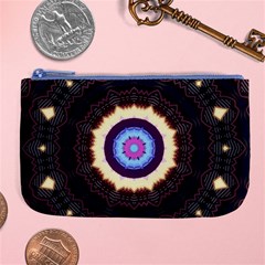 Mandala Art Design Pattern Large Coin Purse