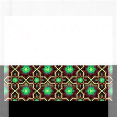 Pattern Background Bright Brown Rectangular Jigsaw Puzzl by BangZart