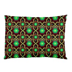 Pattern Background Bright Brown Pillow Case by BangZart