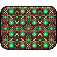 Pattern Background Bright Brown Double Sided Fleece Blanket (mini)  by BangZart