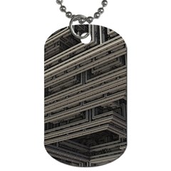 Fractal 3d Construction Industry Dog Tag (two Sides) by BangZart