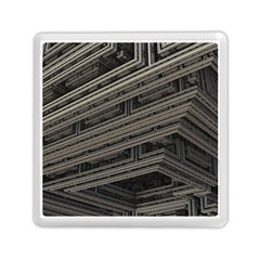 Fractal 3d Construction Industry Memory Card Reader (square)  by BangZart