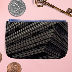 Fractal 3d Construction Industry Large Coin Purse