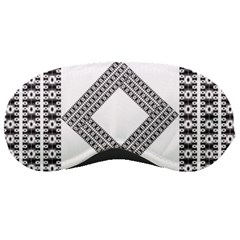 Pattern Background Texture Black Sleeping Masks by BangZart