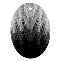 Feather Graphic Design Background Ornament (oval)