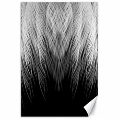 Feather Graphic Design Background Canvas 24  X 36  by BangZart