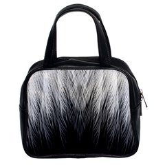 Feather Graphic Design Background Classic Handbags (2 Sides) by BangZart