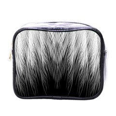 Feather Graphic Design Background Mini Toiletries Bags by BangZart