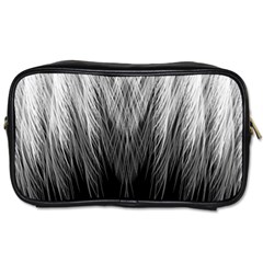 Feather Graphic Design Background Toiletries Bags 2-side by BangZart