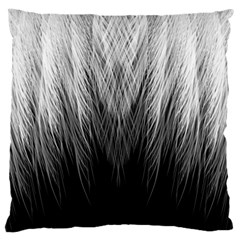 Feather Graphic Design Background Large Cushion Case (one Side) by BangZart